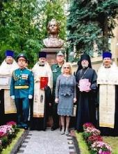 Архимандрит Алексий (Ганьжин) присутствовал на открытии и освящении памятника Суворову в Санкт-Петербургском суворовском военном училище