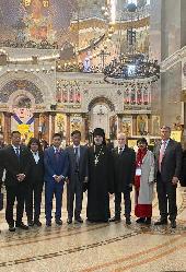Делегация Мьянмы, в том числе посол этого государства посетили Кронштадтский Никольский Морской ставропигиальный собор