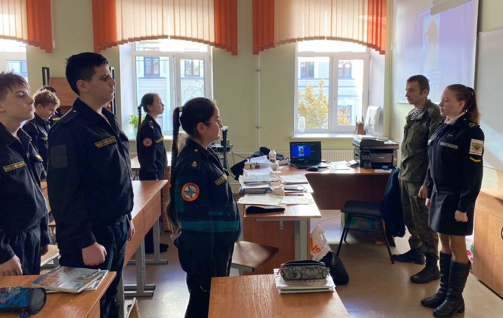 Открытый урок в школе Санкт-Петербурга ко дню памяти адмирала российского флота святого праведного воина Феодора Ушакова