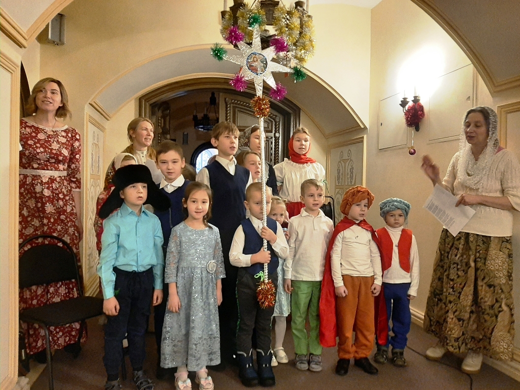 Рождественский праздник в Воскресной школе Кронштадтского Никольского Морского ставропигиального собора