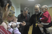 Акцию "Рождество за решеткой" провели сотрудники Санкт-Петербургской епархии