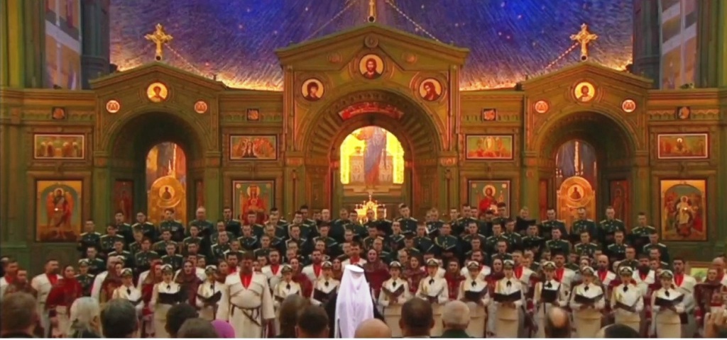 Архимандрит Алексий (Ганьжин) принял участие в Третьем Рождественском хоровом Соборе в Главном храме ВС РФ