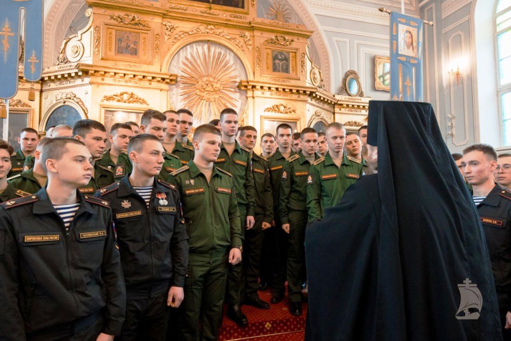 Личный состав ВИИТ ВАМТО им. генерала армии А. В. Хрулёва посетил Санкт-Петербургскую Духовную Академию