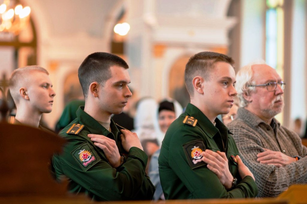 Личный состав ВИИТ ВАМТО им. генерала армии А. В. Хрулёва посетил Санкт-Петербургскую Духовную Академию